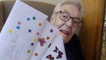 Care Home Residents Put Pen to Paper for Global Social Isolation Initiative